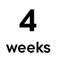 עד 90% פחות שיער תוך ארבעה שבועות